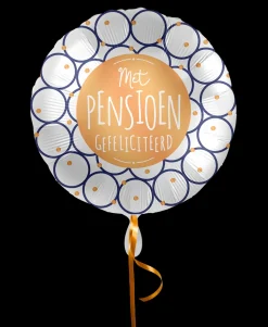 Folieballon Met Pensioen Gefeliciteerd!