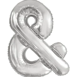 Folieballon mini letters - verschillende varianten