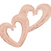 Folieballon Multi Interlocking Hearts Rosé