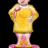 Folieballon pop - Sarah cartoon 90cm