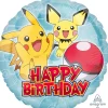 Folieballon Rond Pokemon HBD 46cm