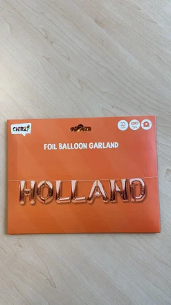 Folieballon slinger Holland