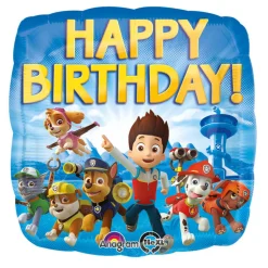 Folieballon Standard Paw Patrol Happy Birthday