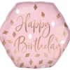 Folieballon SuperShape Blush Birthday