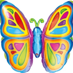 Folieballon SuperShape Bright Butterfly