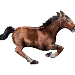 Folieballon SuperShape Galloping Horse