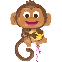 Folieballon SuperShape Happy Monkey