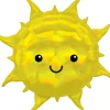 Folieballon SuperShape Iridescent Sun