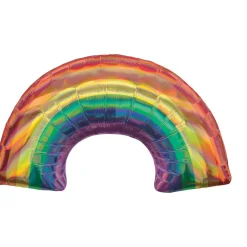 Folieballon SuperShape Iridescent Rainbow