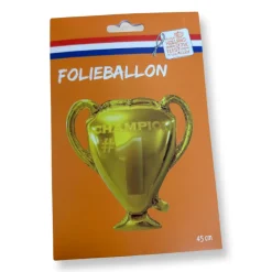 Folieballon trofee goud 45cm