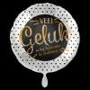 Folieballon Veel Geluk