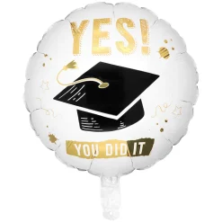 Folieballon Yes you did it