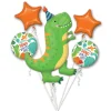 Folieballon Bouquet Dino-Mite Party