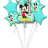 Folieballon Bouquet Mickey 1st Birthday