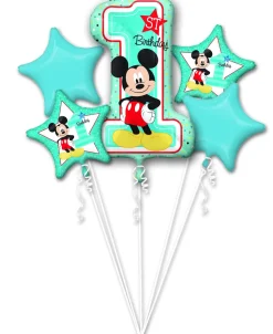 Folieballon Bouquet Mickey 1st Birthday