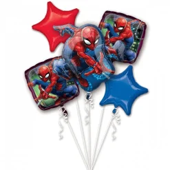 Folieballon Bouquet Spiderman