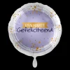Folieballon Hartelijk Gefeliciteerd Lila
