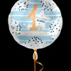 Folieballon 1 Hiep Hiep HOERA Gefeliciteerd