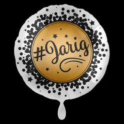 Folieballon #Jarig