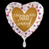 Folieballon Je bent Goud waard