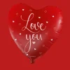 Folieballon - Love you red 46cm