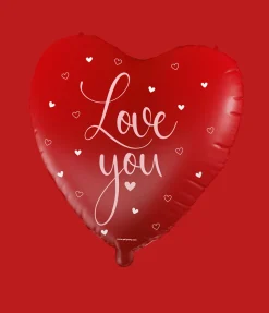 Folieballon - Love you red 46cm