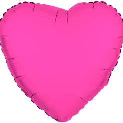 Folieballon Neon Hart 45cm
