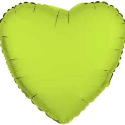 Folieballon Neon Hart 45cm