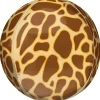 Folieballon Orbz Safari Giraffe