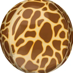 Folieballon Orbz Safari Giraffe