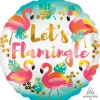 Folieballon Standard Let's Flamingle