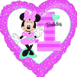 Folieballon Standard Minnie 1st Birthday