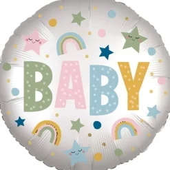 Folieballon Standard Satin Infused Natural Baby