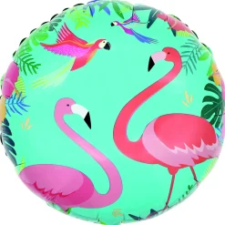 Folieballon Standard Summer Flamingo