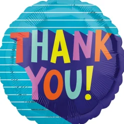Folieballon Standard Thank You Fun Type