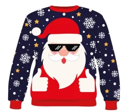 Foute Kersttrui Thumbs Up Heren