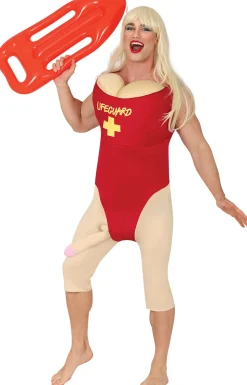 Funkostuum Baywatch met verrassing