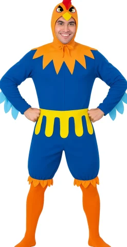 Funkostuum Blue Rooster