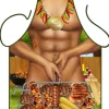 Fun schort Barbecue Man