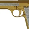 Gangster gouden pistool 25cm