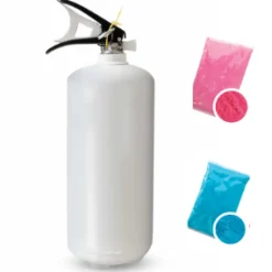 Gender reveal brandblusser poederspray groot