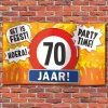 Gevel vlag - 70 jaar