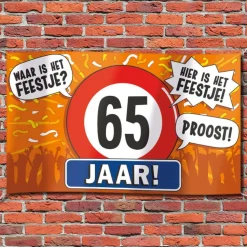 Gevel vlag - 65 jaar