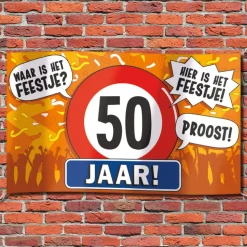 Gevel vlag - 50 jaar