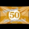 Gevel vlag - 50 jaar getrouwd