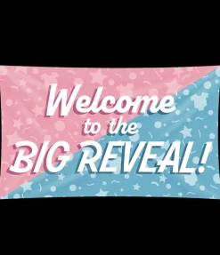 Gevelvlag Welkom Gender reveal
