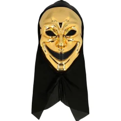 Gezichtsmasker Crazy killer met kap