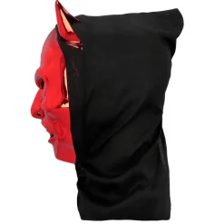 Gezichtsmasker Verblindende duivel met kap