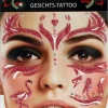 Gezicht stickers Flamingo