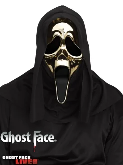 Ghost Face masker Goud